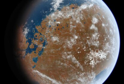 Потужний парниковий ефект міг утримати океан Марса від замерзання