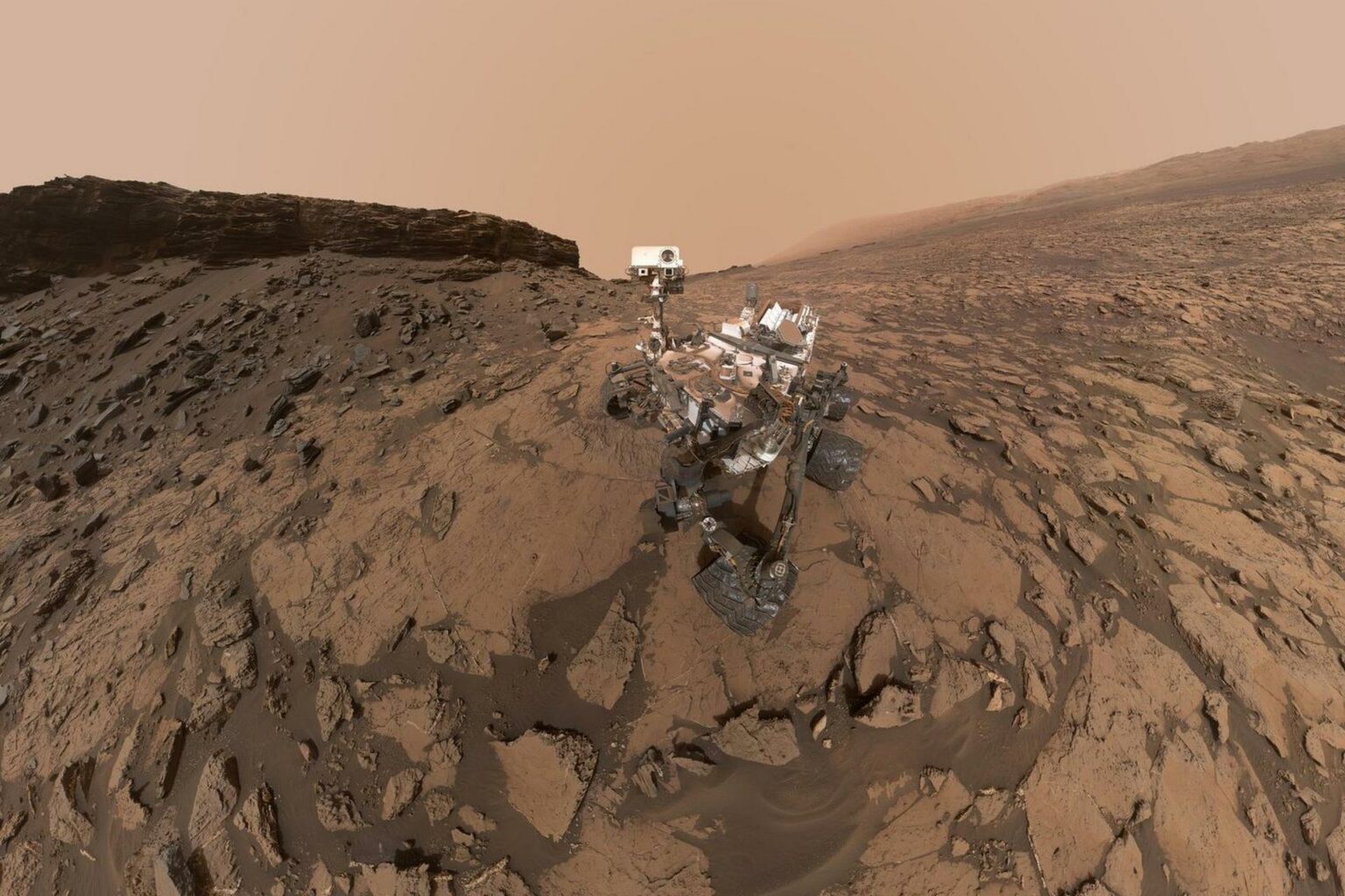 Фотографии с марсохода curiosity