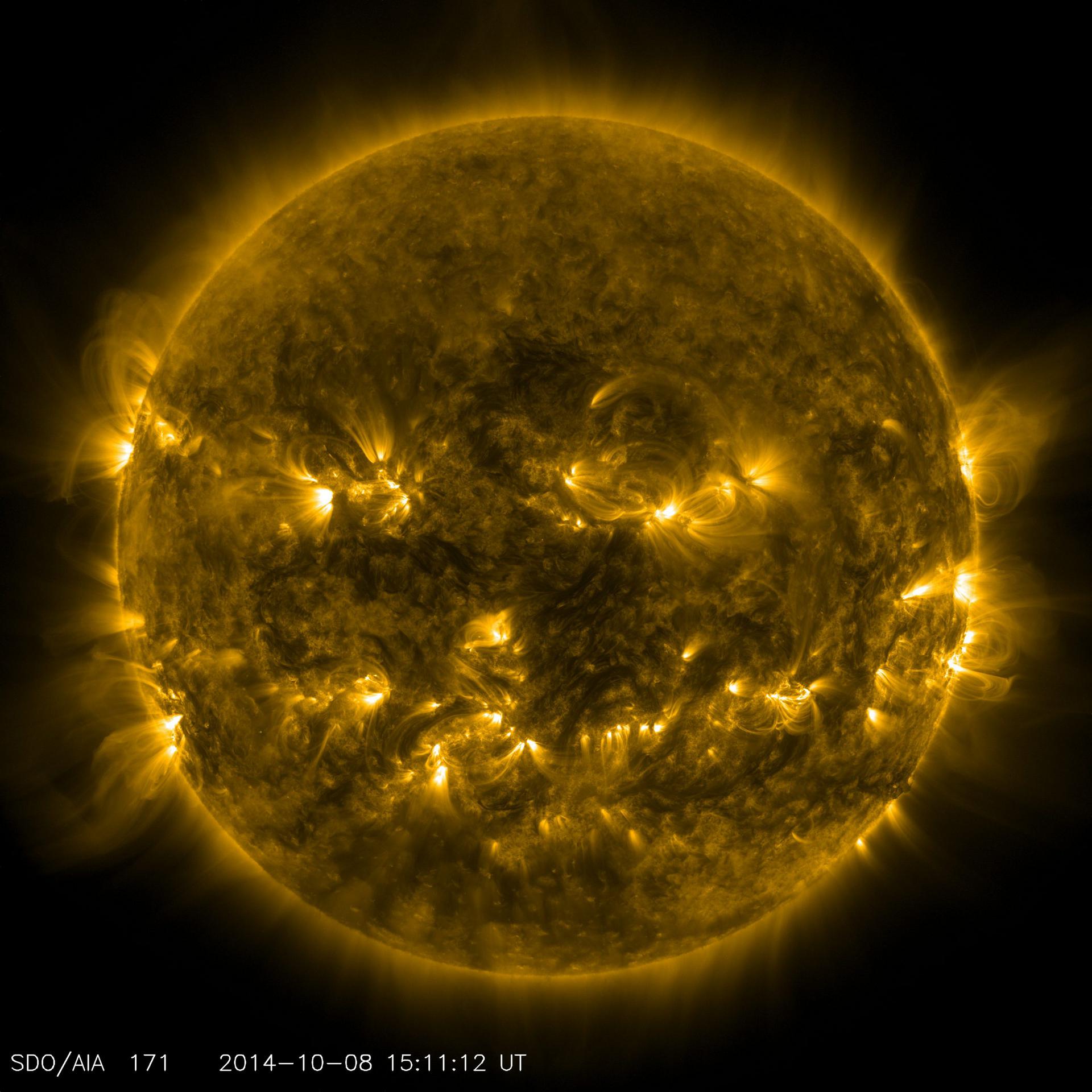 Десять лет жизни Солнца глазами SDO