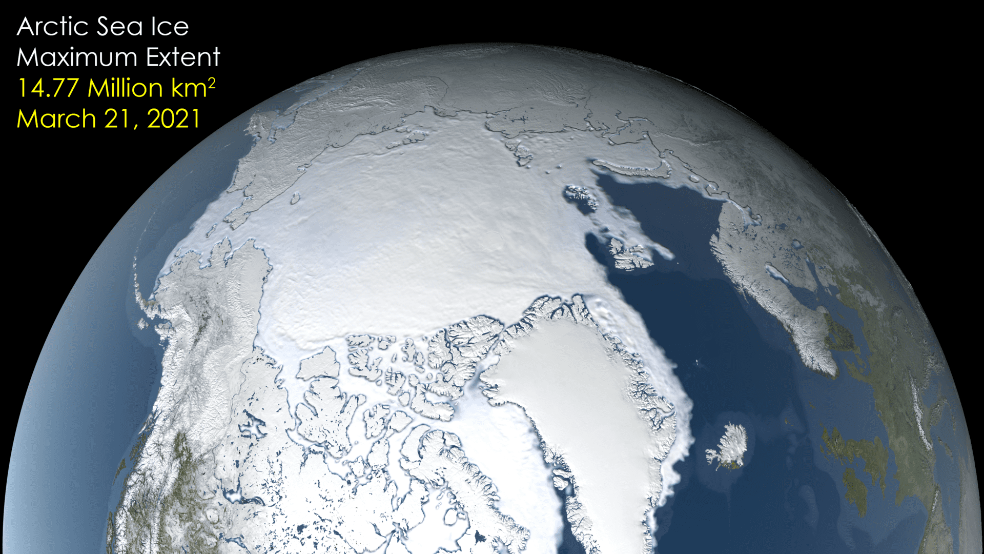 Спутники измерили площадь ледяного покрова Арктики
