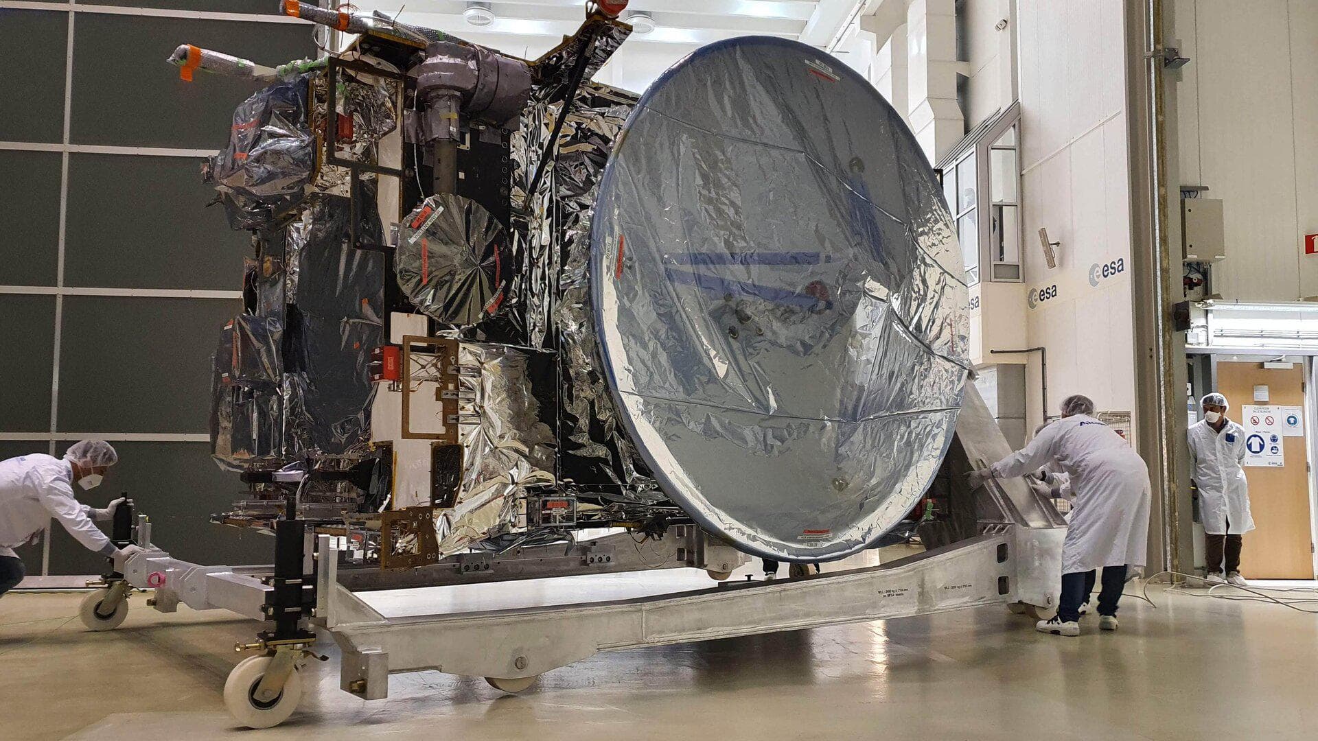 ESA completed the assembly of the JUICE probe