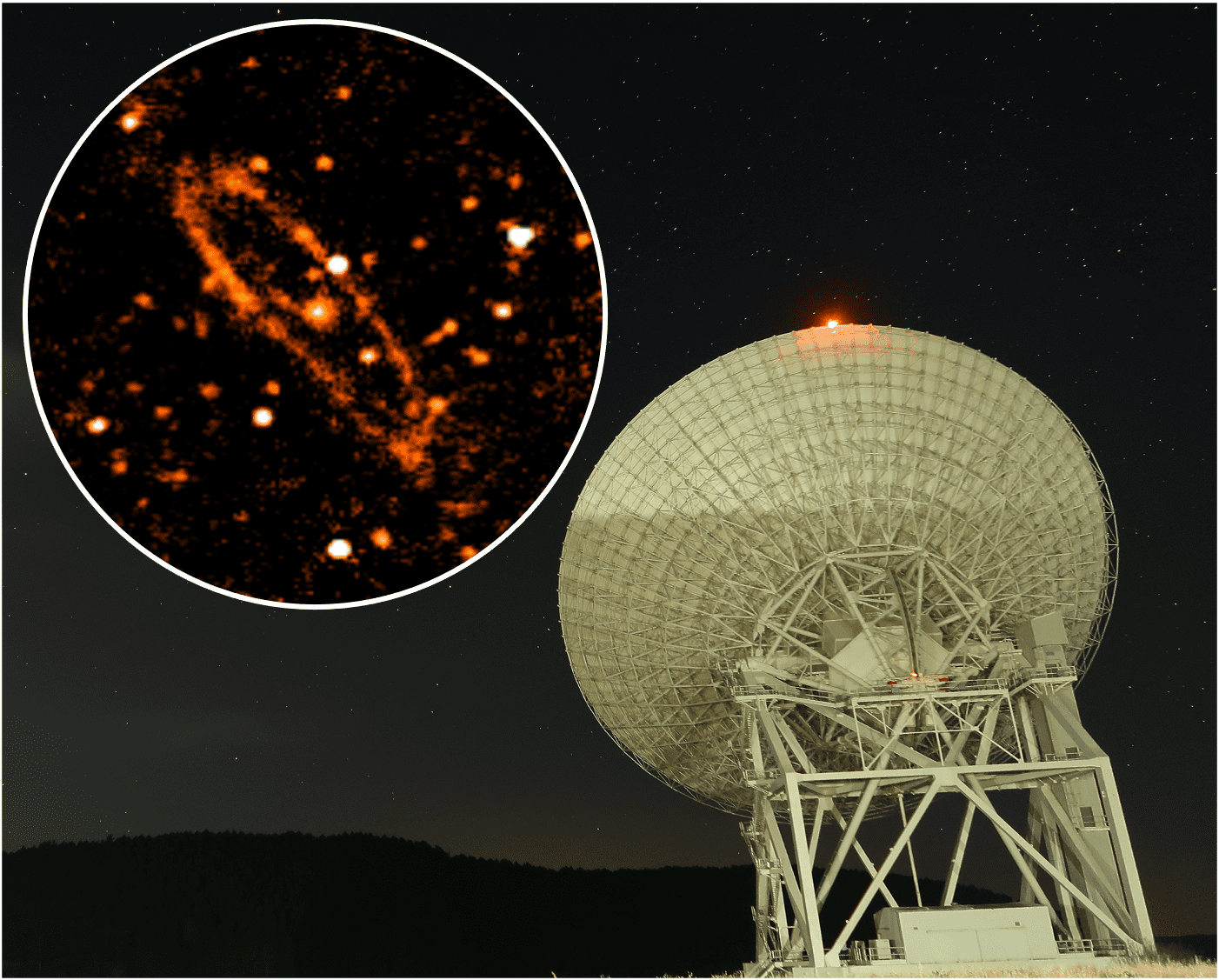 Создана наиболее подробная радиокарта Туманности Андромеды