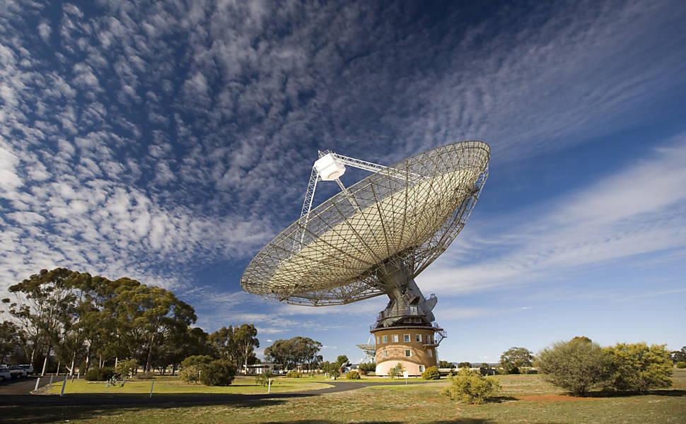 Радиотелескоп обсерватории Паркса 