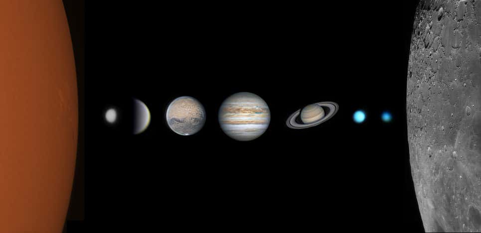 «Сімейне фото» нашої Сонячної системи