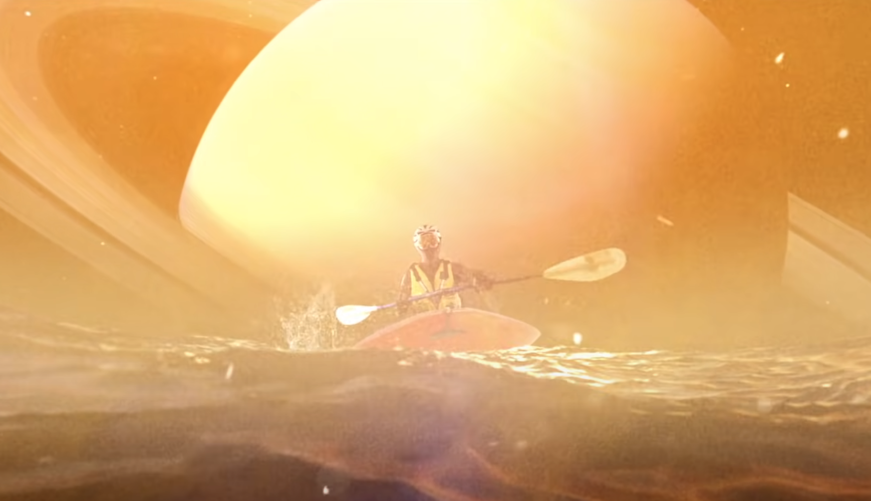 Каяк на Титані: NASA показала відео про підкорення людством Сонячної системи