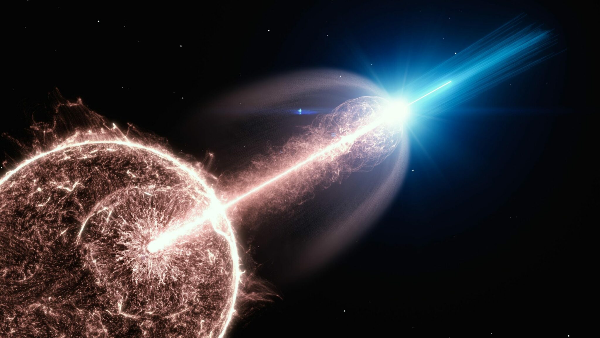 Гамма всплеск нейтронной звезды