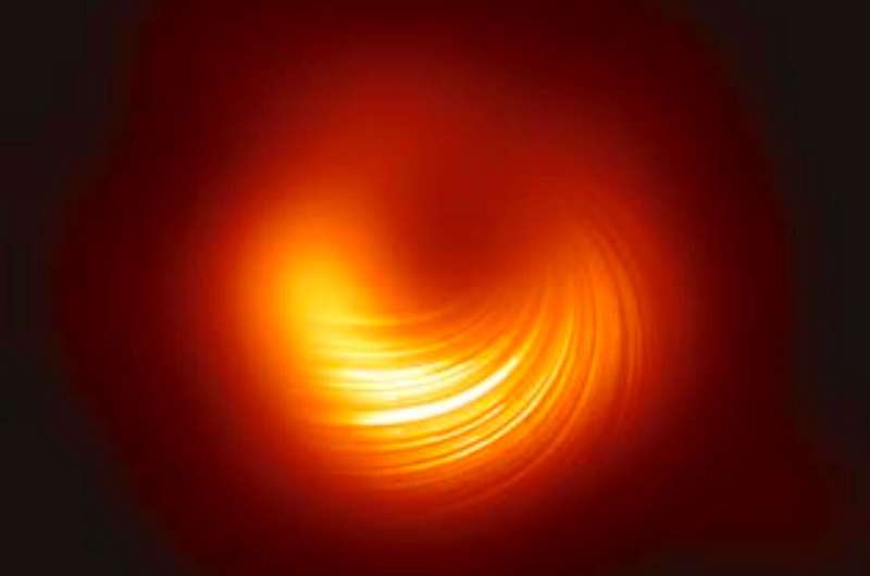 Scientists noticed a photon ring around a supermassive black hole