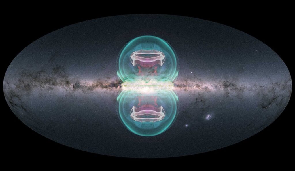 Одна из новостей за неделю: ученые разгадали природу «радиобульбашек» в центре Галактики
