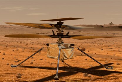 Ingenuity записав дивовижне відео швидкого польоту над Марсом