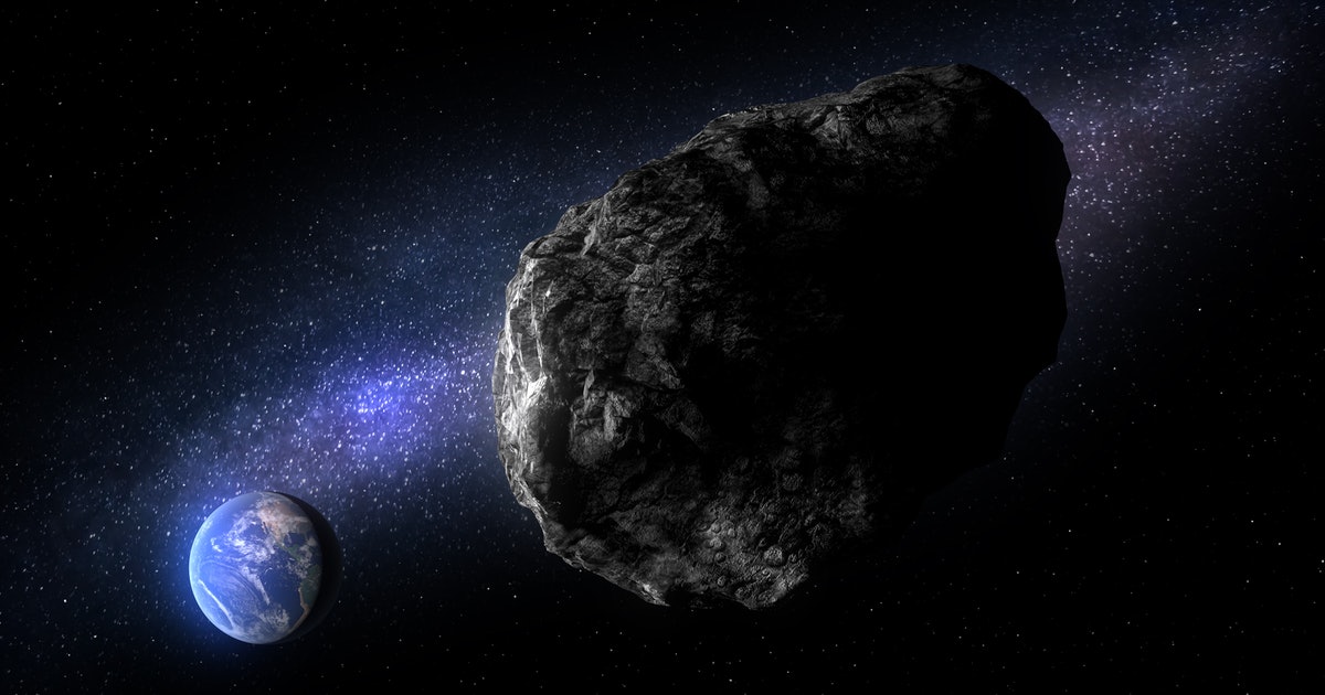 Земля избежала столкновения с большим 860-метровым астероидом