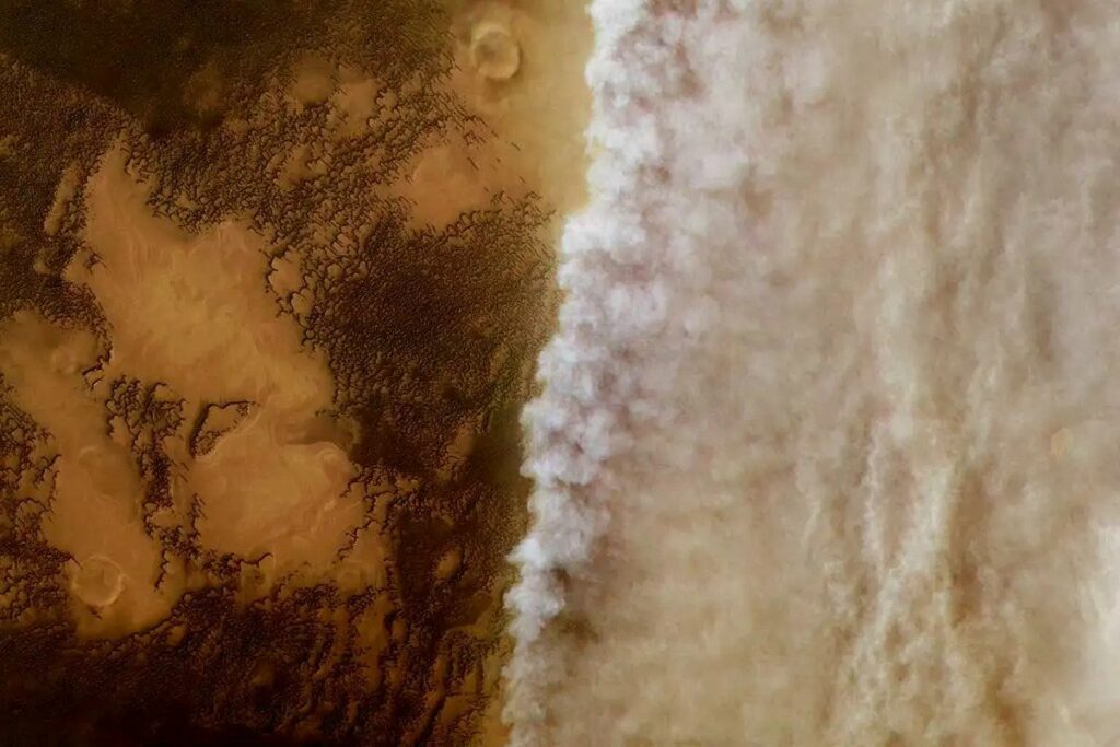 Пыльные бури на Марсе могут носить катастрофический характер