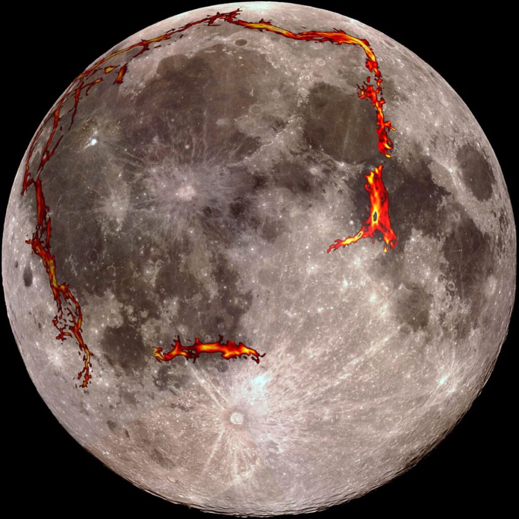 Вулканизм на древней Луне