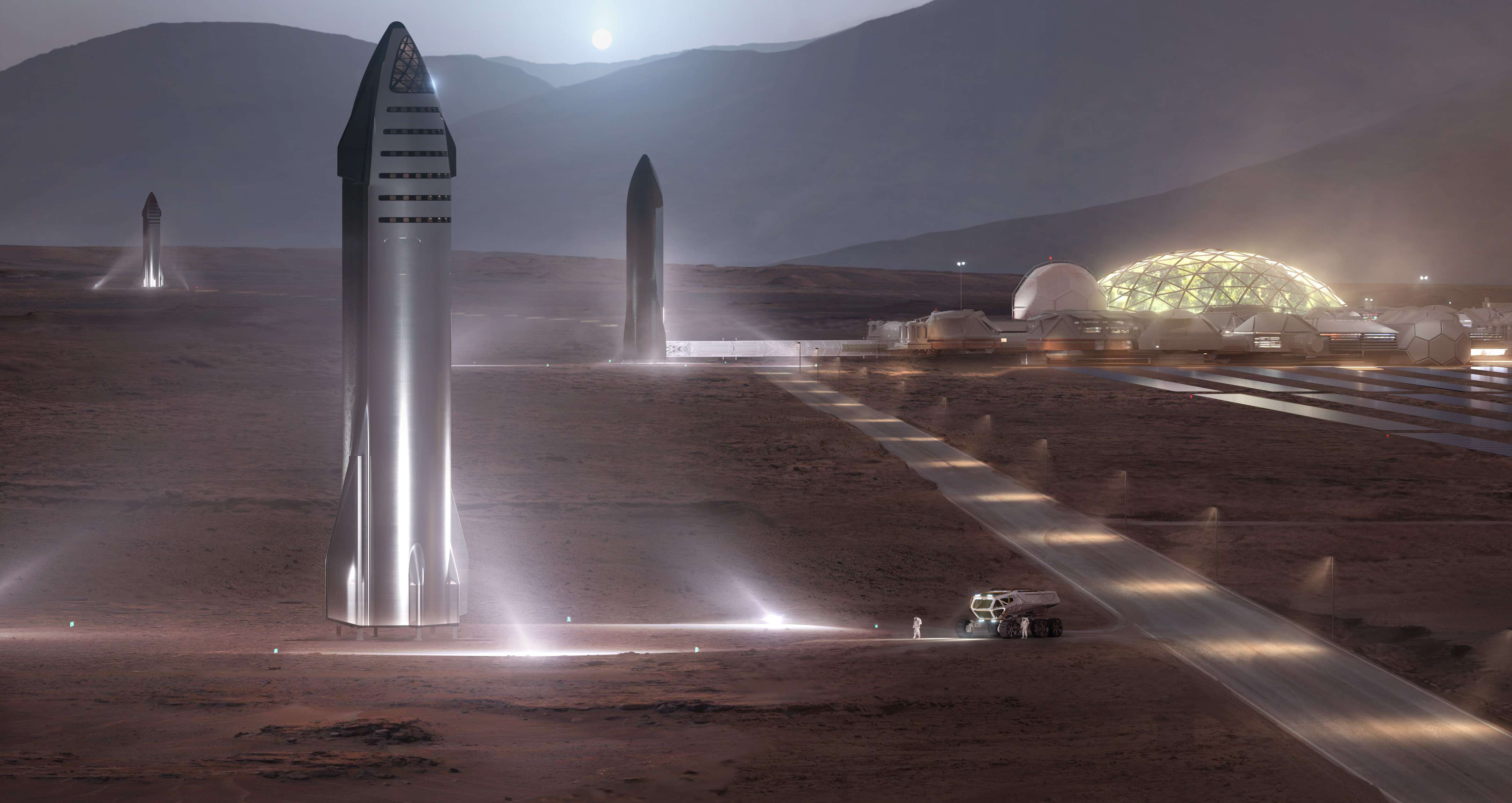 Долгосрочная цель Илона Маска – основать человеческое поселение на Марсе