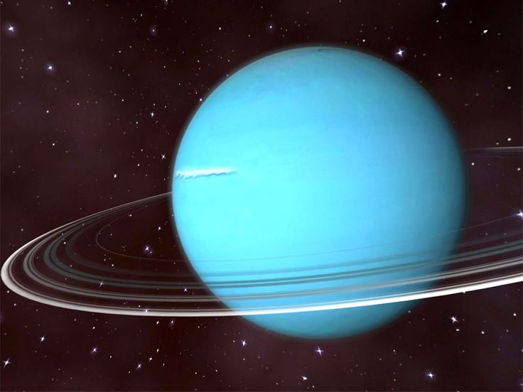 Один оберт Уран робить за 84 земні роки