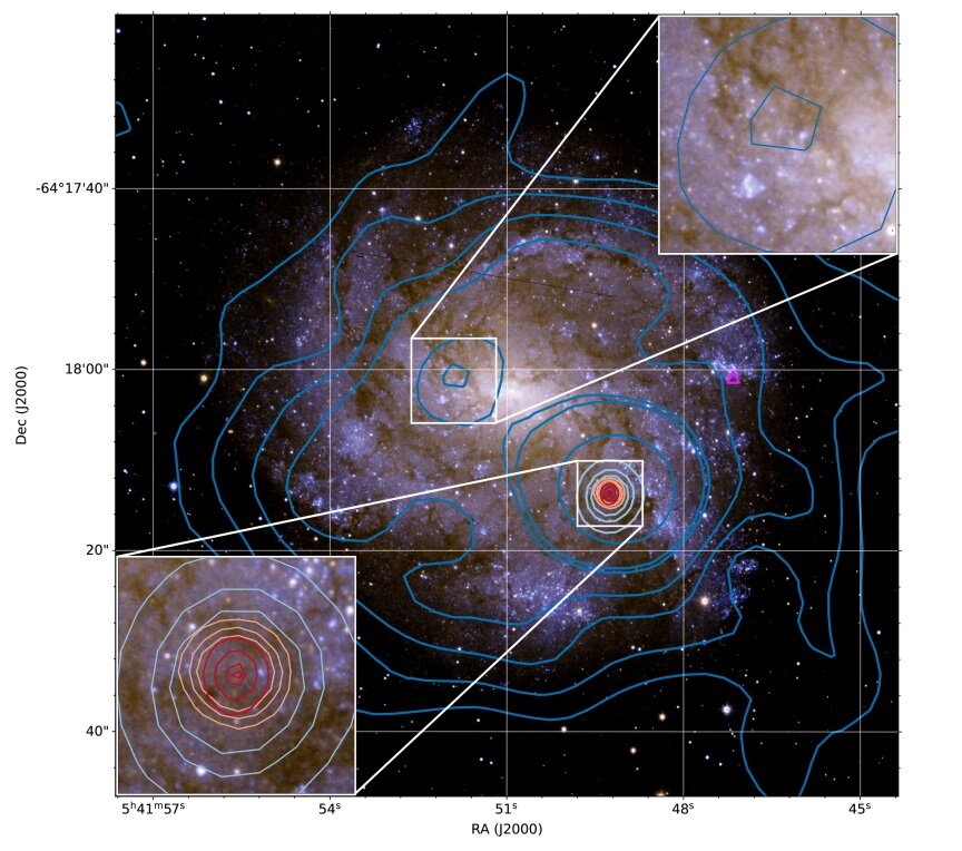 Astronomers discovered a new radio source of unknown origin