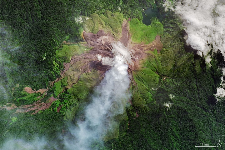 Извержение вулкана Багата