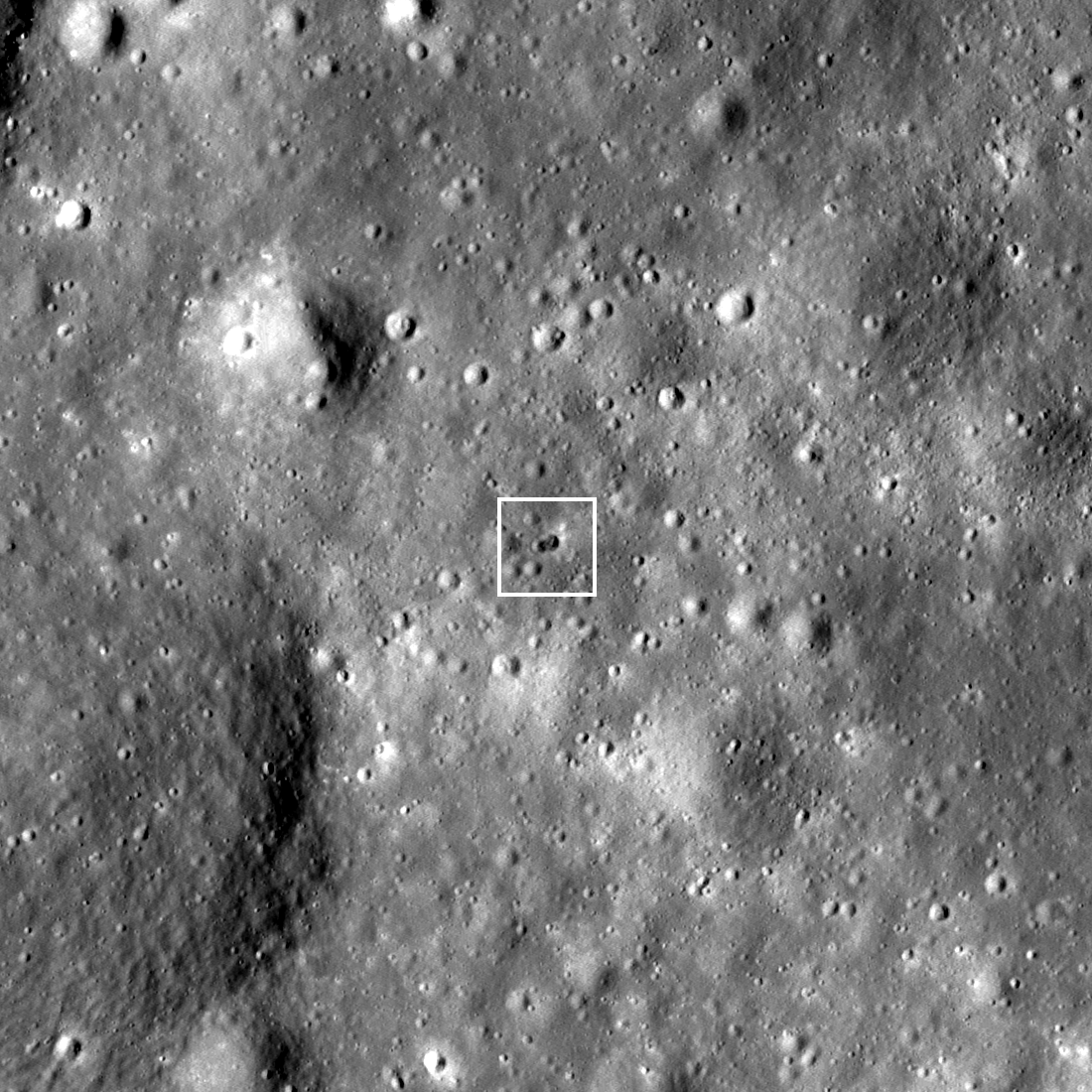 Обратная сторона Луны снимок НАСА
