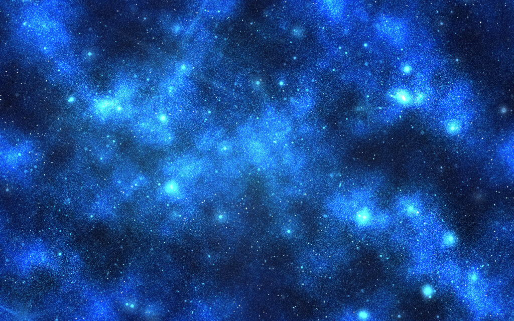 Голубые звезды вне галактик