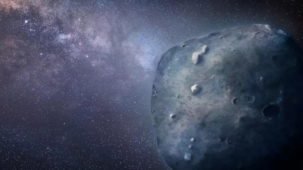 Самый голубой астероид Солнечной системы