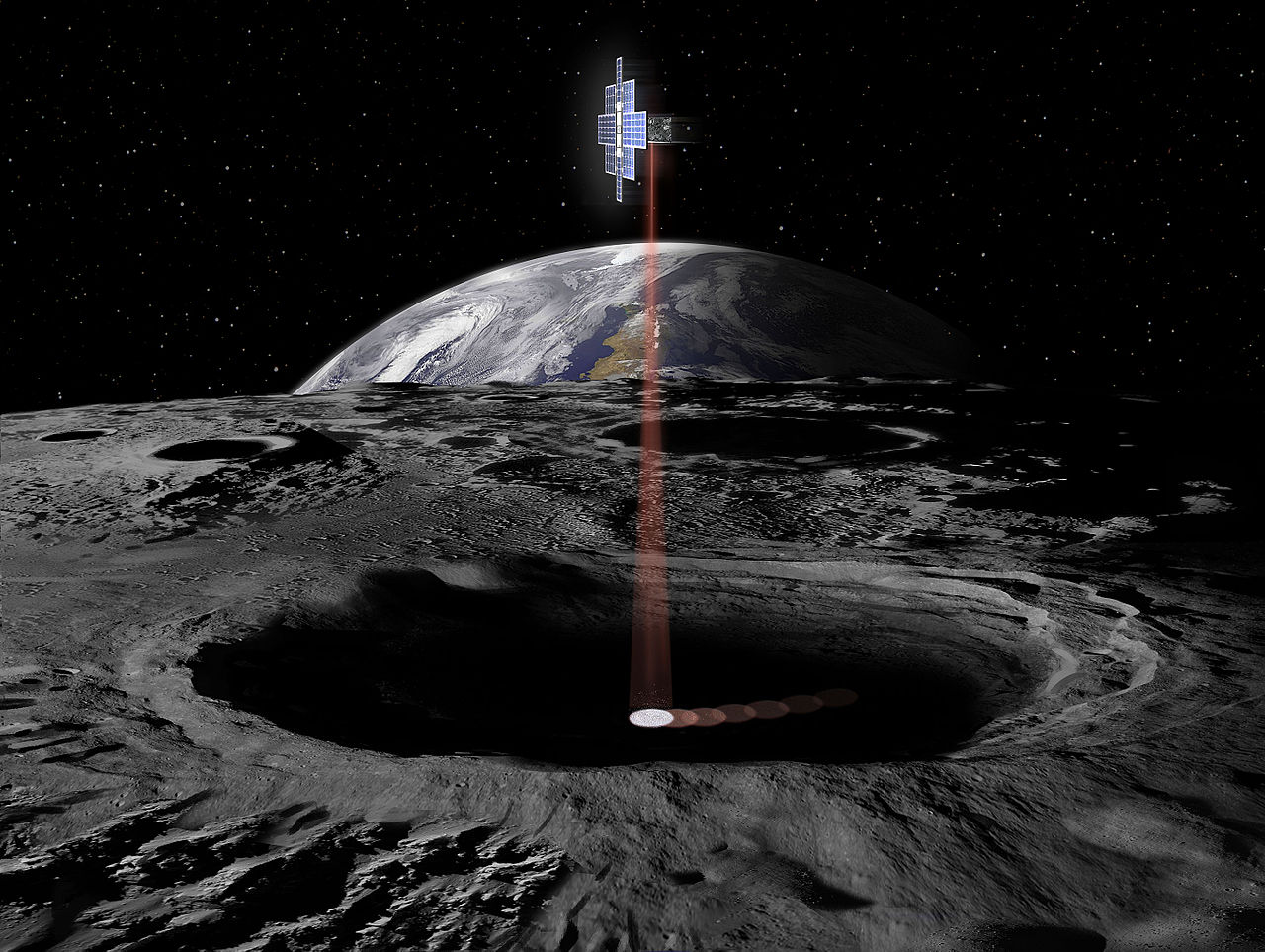 Концепт миссии Lunar Flashlight