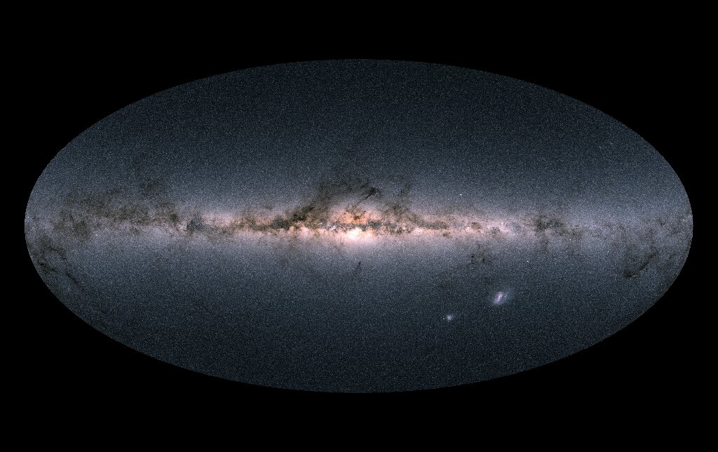 Звездная карта телескопа Gaia