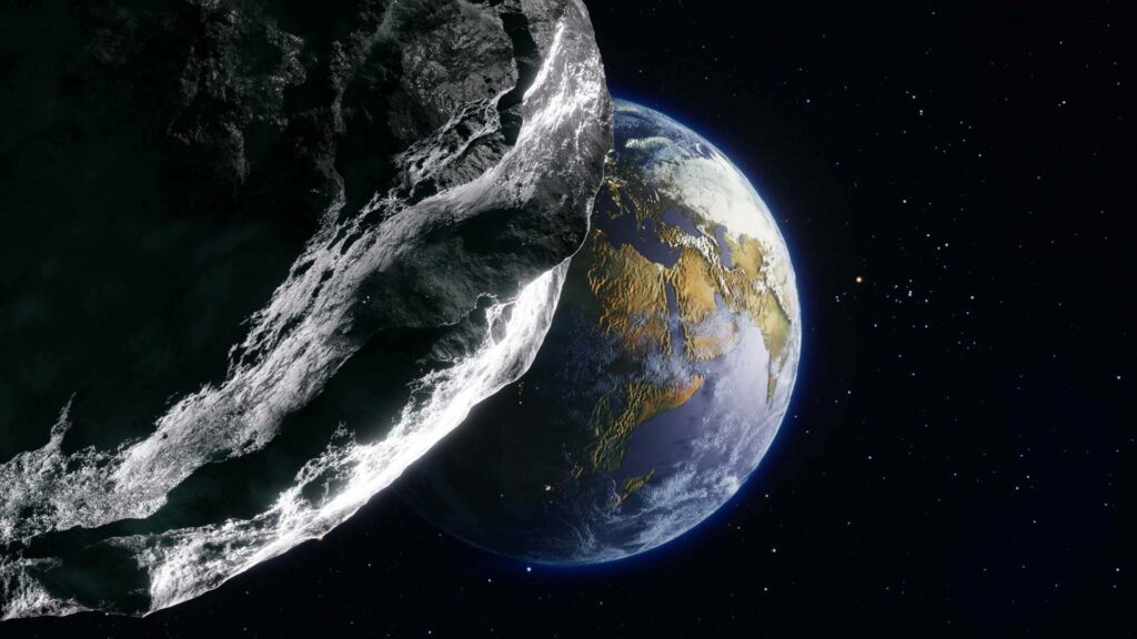 Астероид пролетел в 90 тыс км от нас