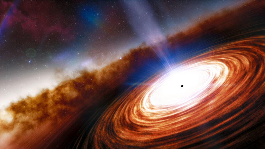 Перші квазари у всесвіті утворилися завдяки зіткненню газових потоків