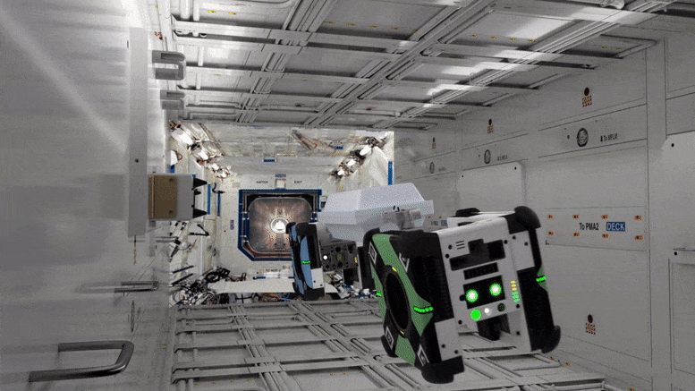 Допомога астронавтам роботами Astrobee