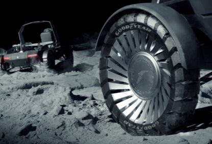 Колеса майбутнього транспорту на Місяці від Goodyear