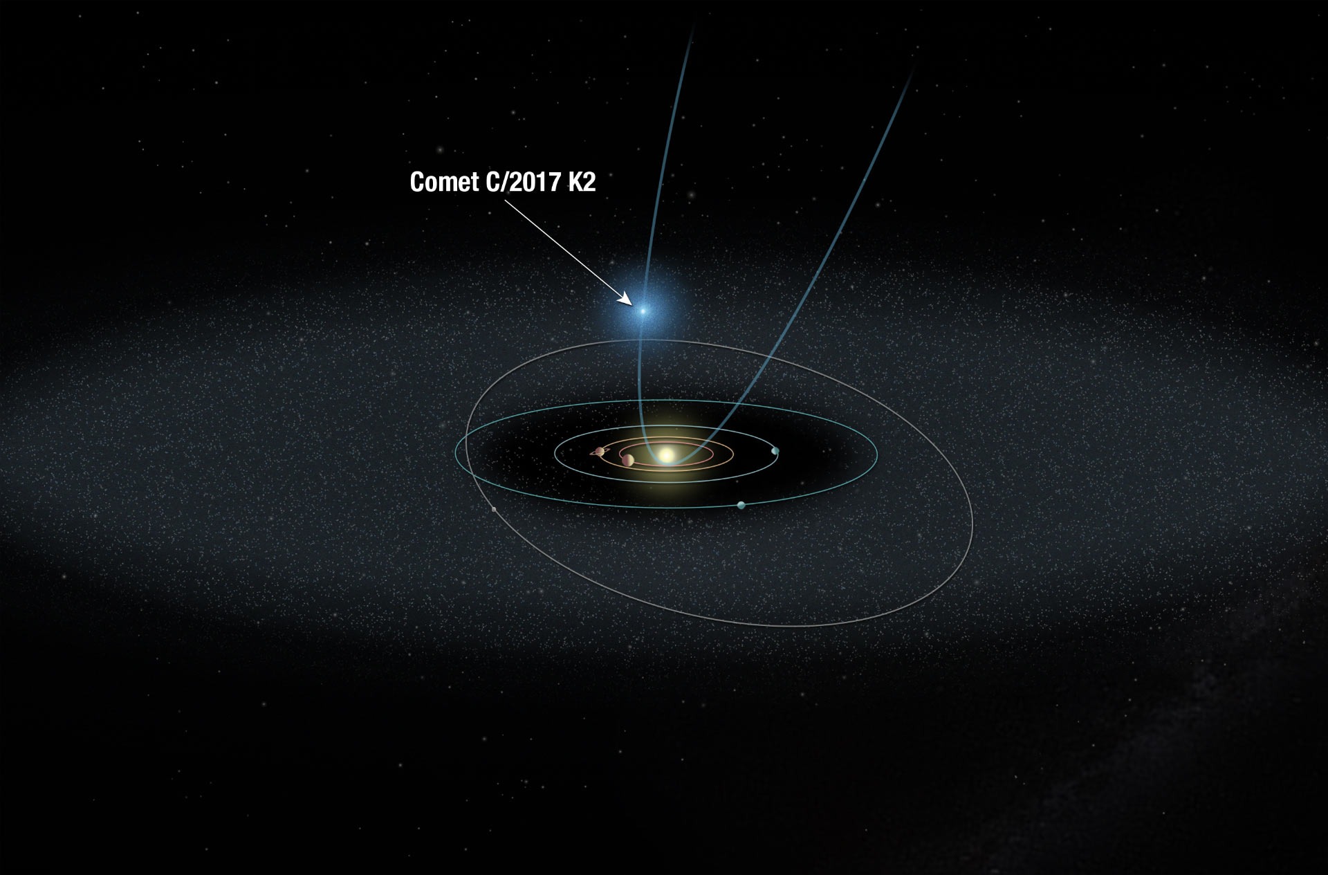 Comet C2017 K2 Was Examined In Incredible Detail