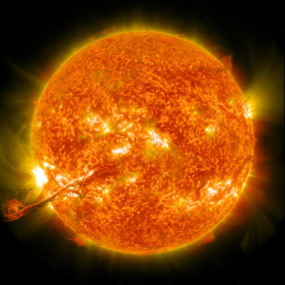 Powerful solar flare impacted GPS satellites