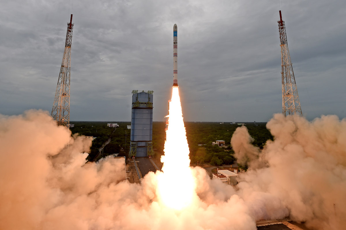 Launch of a new Indian rocket ended in failure