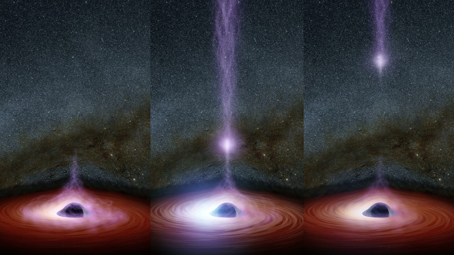 Корона может создать вспышку рентгеновского излучения вокруг черной дыры