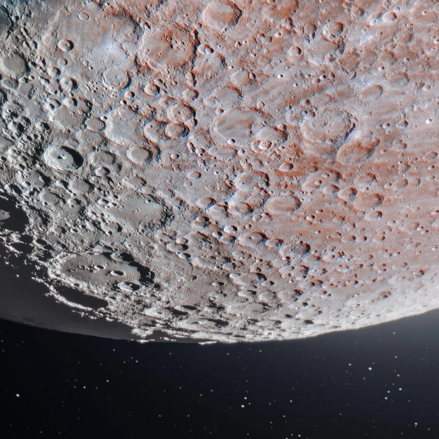 174-мегапиксельное изображение Луны «Охота на Артемиду».