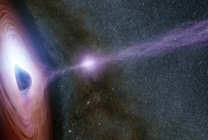 Чорна діра та її "постріл" рентгенівським променем