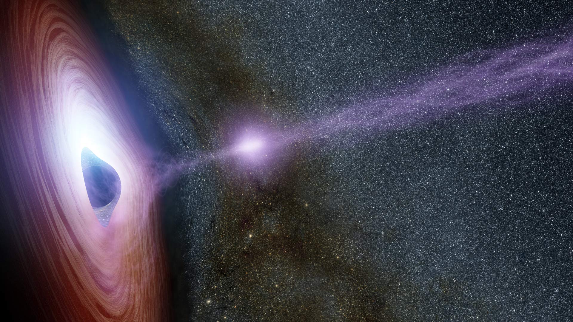 Чорна діра «вистрілила» рентгенівським променем