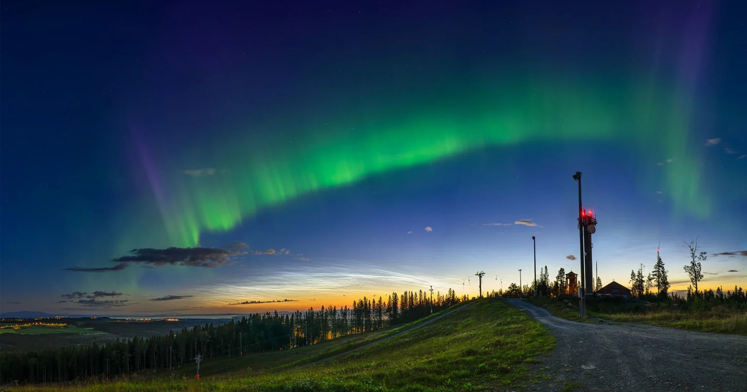 Astrophotographer noticed two of the rarest atmospheric phenomena: Photo