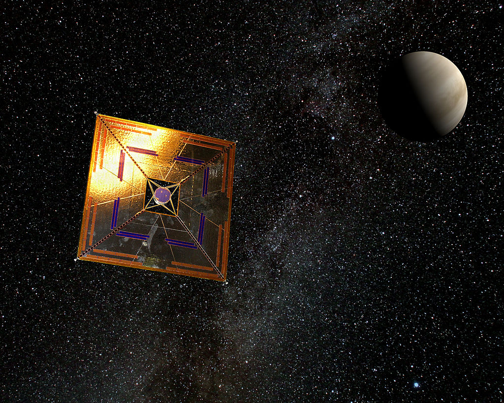 Зонд с солнечным парусом IKAROS посетил Венеру 