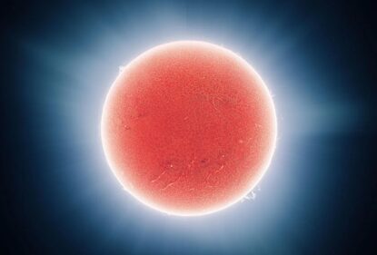 145-мегапиксельное фото Солнца