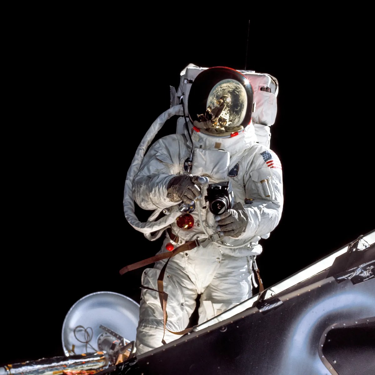 Астронавт Apollo 9 Рассел Швейкарт
