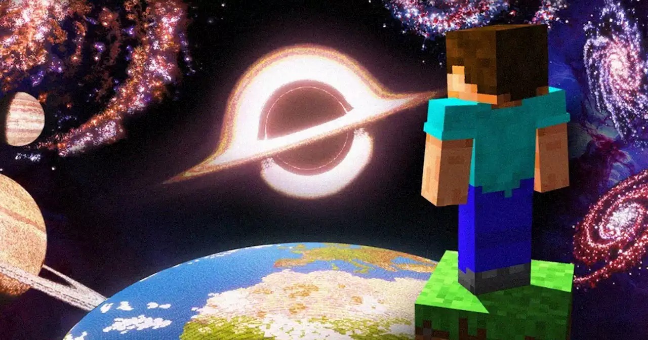 В Minecraft воспроизвели Вселенную с галактиками и черными дырами 