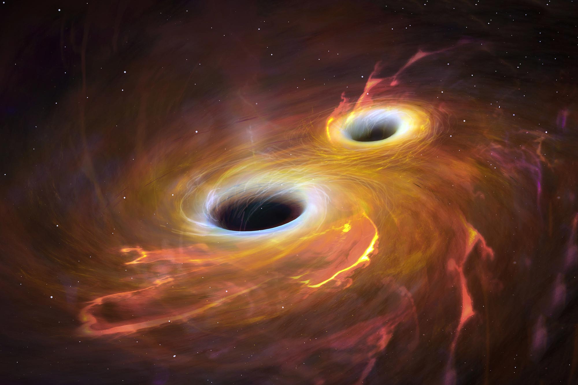 Код черной дыры. Двойная сверхмассивная черная дыра. Столкновение двух сверхмассивных черных дыр. Черная дыра НАСА. Космическая дыра.