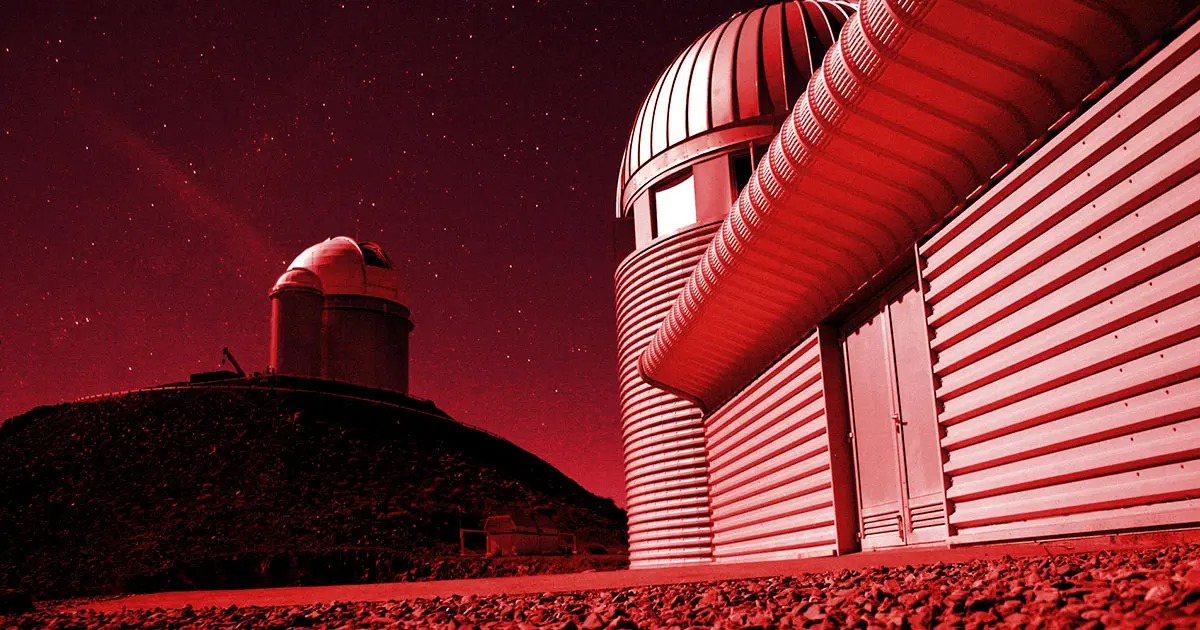 Удивительные обстоятельства у обсерватории Ла-Силла