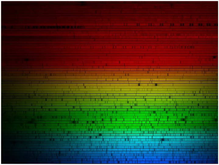 Полученный спектр Юпитера