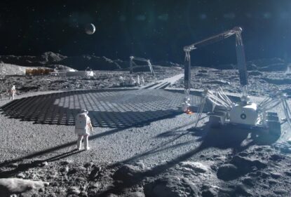 NASA funded a lunar construction system for USD 57 million