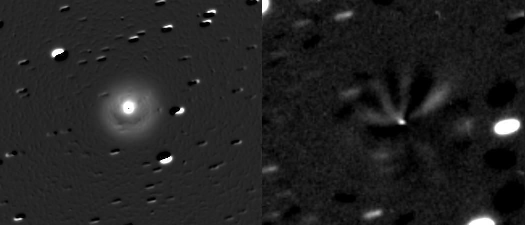 Комета 29P/Швассмана – Вахмана 1. Источник: Juan lacruz – Own work, CC BY-SA 4.0