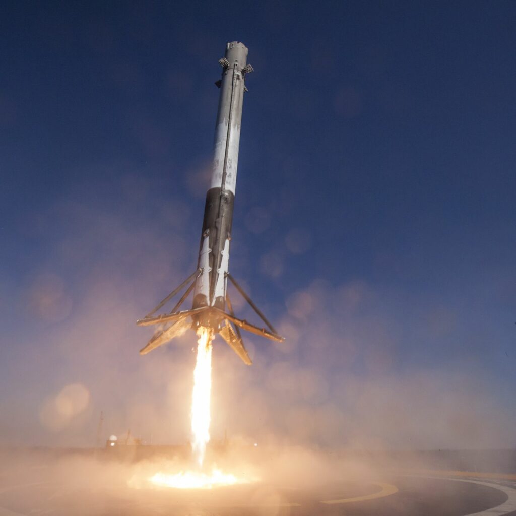Посадка ракеты Falcon 9