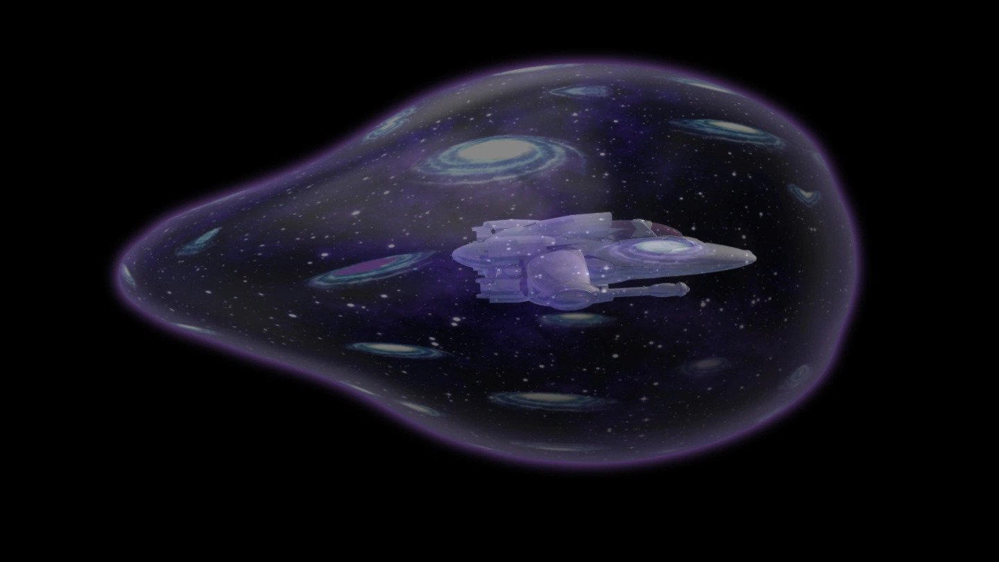 Alien ships can be detected using gravitational waves