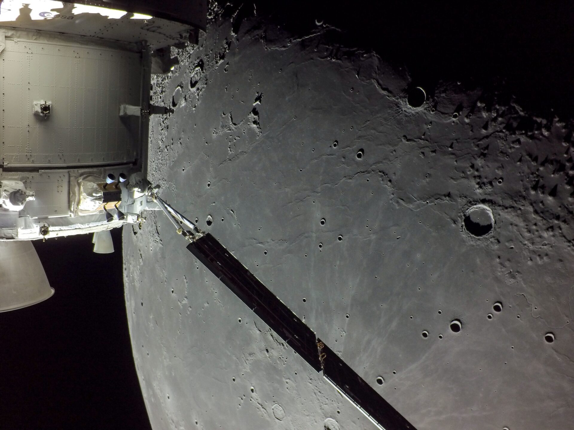 The Artemis I mission shows the impressive size of the Moon up close: Video