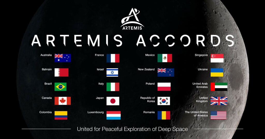 Участники программы Artemis
